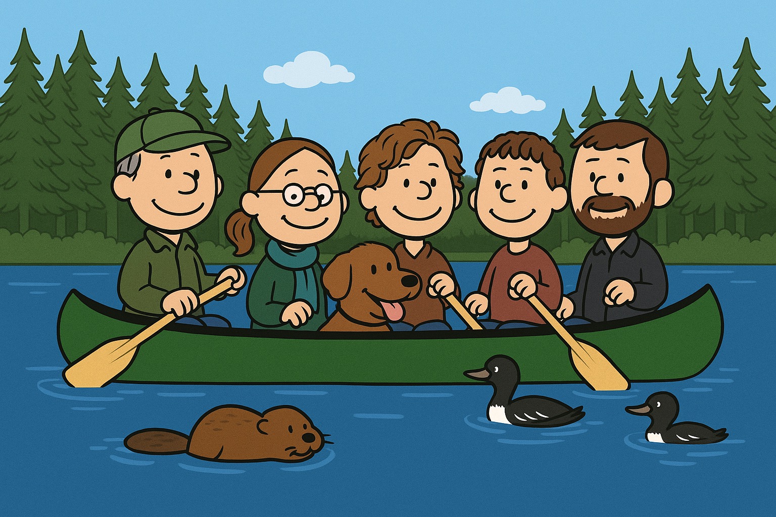 Peanut-like Dunns at Camp